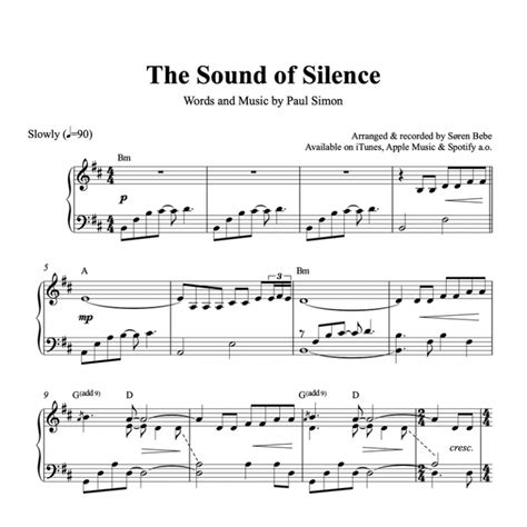 the sound of silence pdf